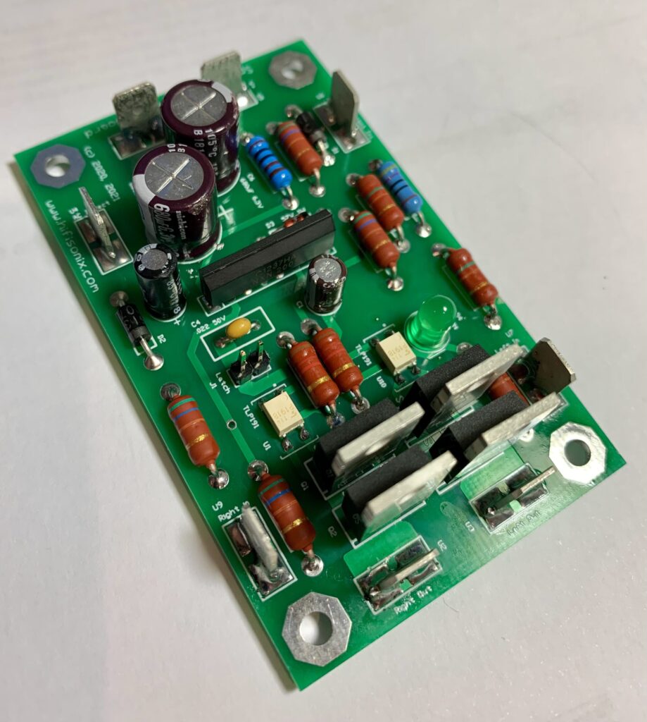 Stereo Speaker Protection PCB