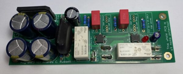 iSSDCB Improved Soft-Start + DC Blocker PCB